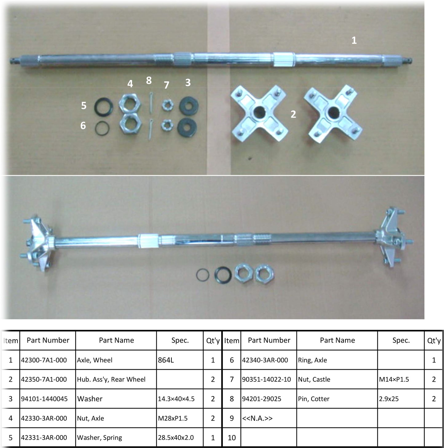 42331-3AR-000 Washer, Spring