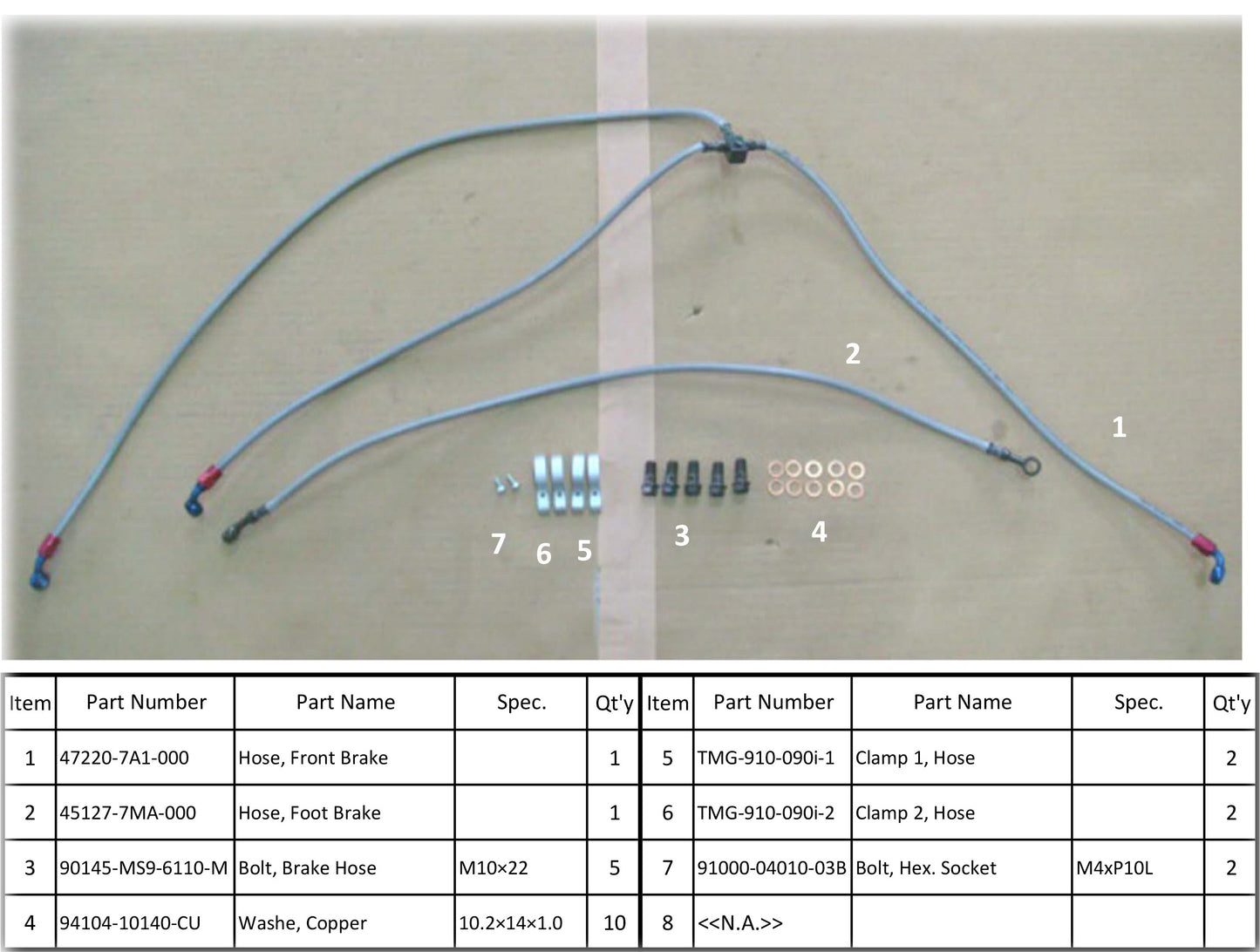 TMG-910-090i-1	Clamp-1, Cable