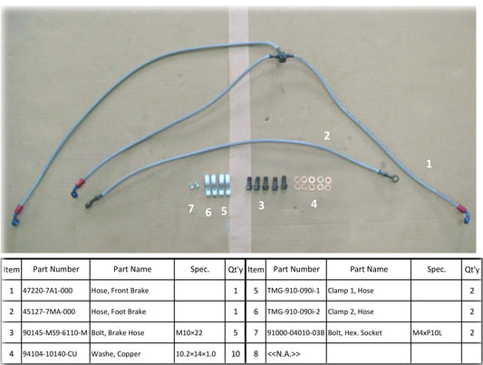 TMG-910-090i-1	Clamp-1, Cable