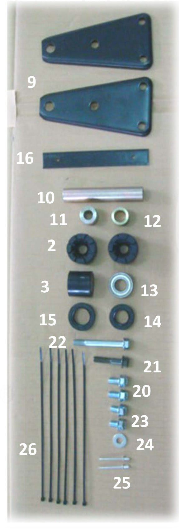 96140-6002ZZ-A	Bearing, Ball 6002ZZ-A