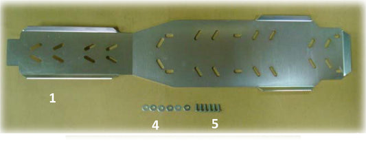 50105-7A1-000	Skid Plate, Frame (OPTION)